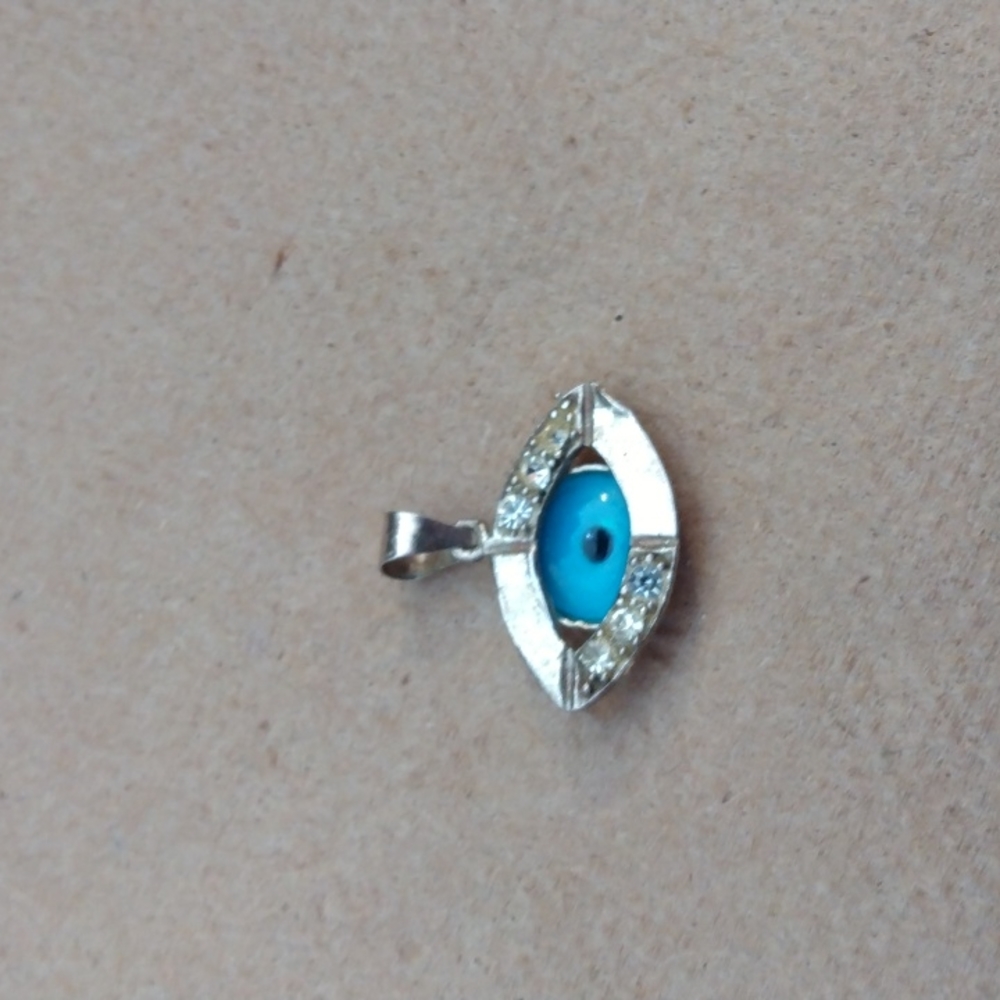 Eye of Horis charm pendant sterling